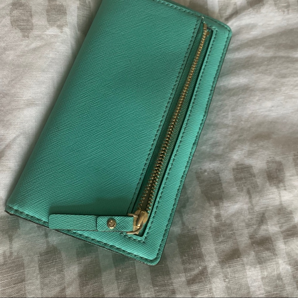 Kate Spade Turquoise Wallet - Picture 4 of 11